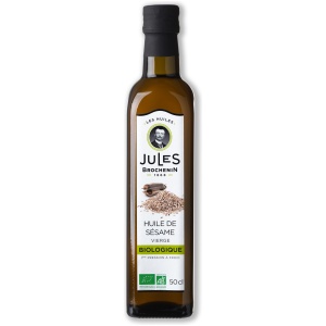 OLEJ SEZAMOWY VIRGIN BIO 500 ml - JULES BROCHENIN