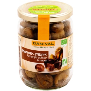 KASZTANY JADALNE CAŁE (GOTOWANE) BIO 320 g - DANIVAL