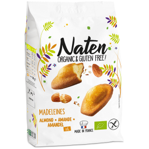 CIASTKA Z MIGDAŁAMI BEZGLUTENOWE BIO 180 g - NATEN