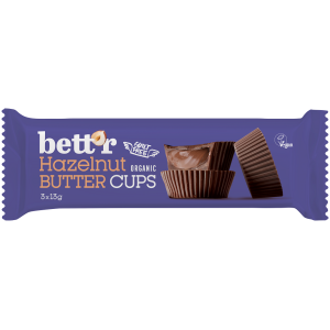 PRALINY Z KREMEM Z ORZECHÓW LASKOWYCH BIO (3 x 13 g) 39 g - BETT'R