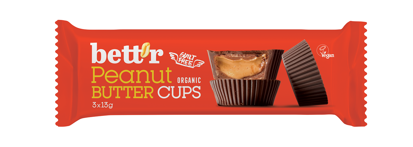 PRALINY Z KREMEM Z ORZESZKÓW ZIEMNYCH BIO (3 x 13 g) 39 g - BETT'R