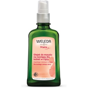 OLEJEK DO MASAŻU NA ROZSTĘPY DLA KOBIET W CIĄŻY ECO 100 ml - WELEDA