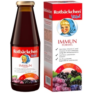 SOK WIELOOWOCOWY NFC Z CYNKIEM, WITAMINĄ C i D3 450 ml - ROTBACKCHEN