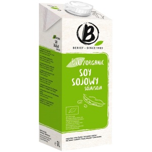 NAPÓJ SOJOWY NATURALNY BEZ CUKRU BEZGLUTENOWY BIO 1 L - BERIEF