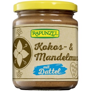KREM KOKOSOWO - MIGDAŁOWY Z DAKTYLAMI BIO 250 g - RAPUNZEL