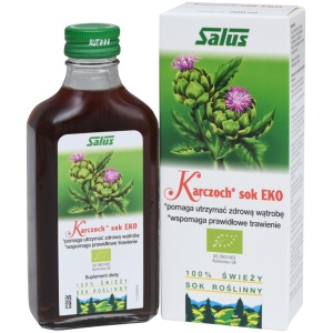 SOK Z KARCZOCHA BIO 200 ml - SALUS