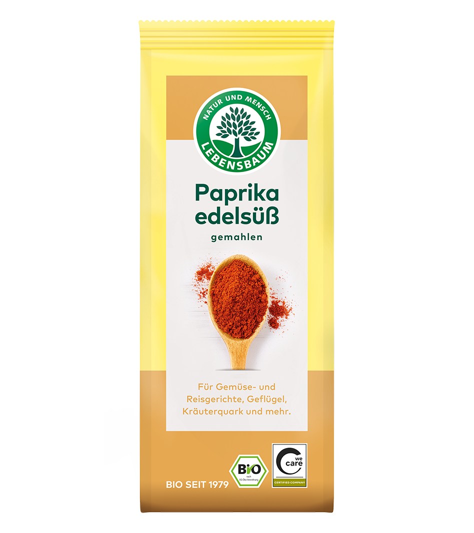 PAPRYKA SŁODKA MIELONA BIO 50 g - LEBENSBAUM - obrazek 2