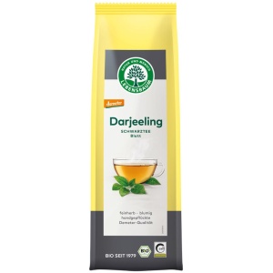 HERBATA CZARNA DARJEELING LIŚCIASTA DEMETER BIO 75 g - LEBENSBAUM