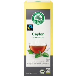 HERBATA CZARNA CEJLOŃSKA EKSPRESOWA FAIR TRADE BIO (20 x 2 g) 40 g - LEBENSBAUM