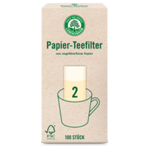 SASZETKI DO PARZENIA HERBATY ROZMIAR 2 - MAŁE (100 szt.) - LEBENSBAUM