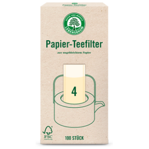 SASZETKI DO PARZENIA HERBATY ROZMIAR 4 - DUŻE (100 szt.) - LEBENSBAUM