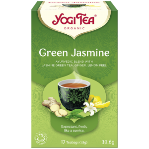 HERBATA ZIELONA JAŚMINOWA (GREEN JASMINE) BIO (17 x 1,8 g) 30,6 g - YOGI TEA