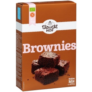 MIESZANKA NA BROWNIE BEZGLUTENOWA BIO 400 g - BAUCK HOF