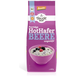 OWSIANKA Z OWOCAMI LEŚNYMI BEZ DODATKU CUKRU BEZGLUTENOWA DEMETER BIO 400 g - BAUCK HOF