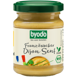 MUSZTARDA DIJON BEZGLUTENOWA BIO 125 ml - BYODO