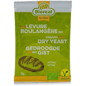 DROŻDŻE AKTYWNE SUSZONE BIO 9 g - BIOREAL