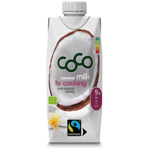 COCONUT MILK - NAPÓJ KOKOSOWY DO GOTOWANIA BEZ DODATKU CUKRÓW BIO 500 ml - COCO (DR MARTINS)