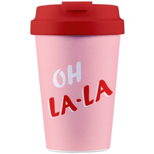 KUBEK PODRÓŻNY Z TWORZYWA PLA OH LA - LA 350 ml - CHIC-MIC