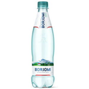 NATURALNA WODA MINERALNA GAZOWANA 500 ml - BORJOMI