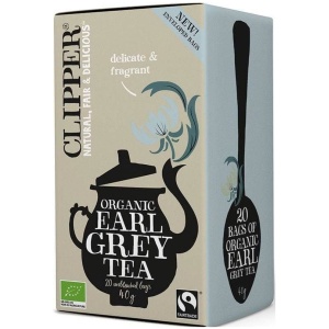 HERBATA CZARNA EARL GREY FAIR TRADE BIO (20 x 2 g) 40 g - CLIPPER