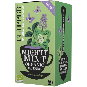 HERBATKA MIĘTOWA (MIGHTY MINT) BIO (20 x 1,6 g) 32 g - CLIPPER