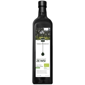 OLIWA Z OLIWEK EXTRA VIRGIN ZE WSI NIEFILTROWANA BIO 500 ml - GREECE COMPANY