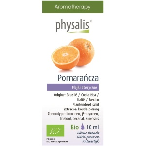 OLEJEK ETERYCZNY POMARAŃCZA BIO 10 ml - PHYSALIS