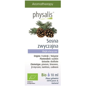 OLEJEK ETERYCZNY SOSNA ZWYCZAJNA BIO 10 ml - PHYSALIS