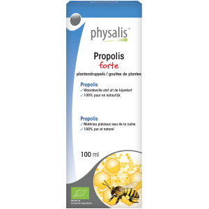 PROPOLIS FORTE EKSTRAKT W KROPLACH BIO 100 ml - PHYSALIS