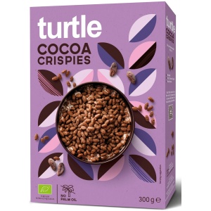 CHRUPKI RYŻOWE KAKAOWE BIO 300 g - TURTLE