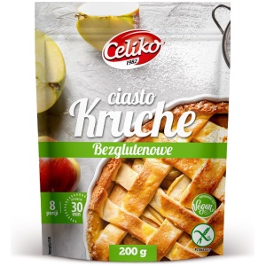 MIESZANKA DO WYPIEKU CIASTA KRUCHEGO BEZGLUTENOWA 200 g - CELIKO