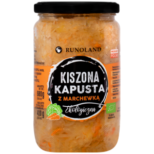KAPUSTA KISZONA Z MARCHEWKĄ BIO 680 g (410 g) - RUNOLAND