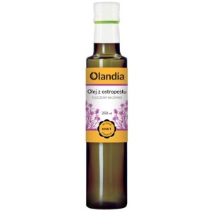 OLEJ Z OSTROPESTU PLAMISTEGO TŁOCZONY NA ZIMNO 250 ml - OLANDIA