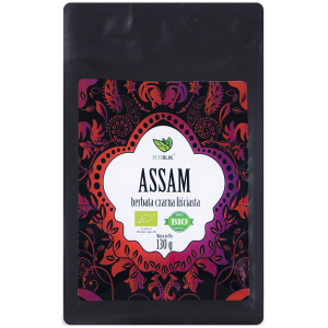 HERBATA CZARNA LIŚCIASTA ASSAM BIO 130 g - ECOBLIK