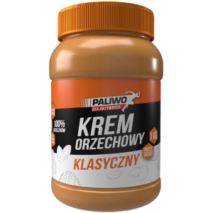 KREM ORZECHOWY KLASYCZNY 100 % BEZ DODATKU SOLI I CUKRÓW 1 kg - PALIWO DLA AKTYWNYCH