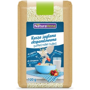 KASZA JAGLANA EKSPANDOWANA 120 g - NATURAVENA