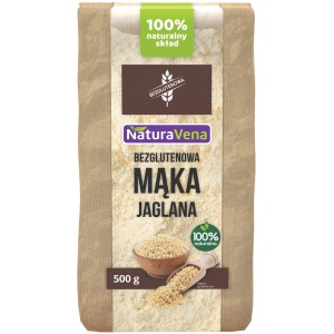 MĄKA JAGLANA BEZGLUTENOWA 500 g - NATURAVENA