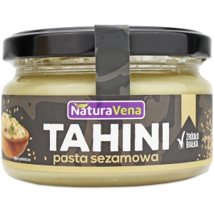 TAHINI (PASTA SEZAMOWA) 185 g - NATURAVENA