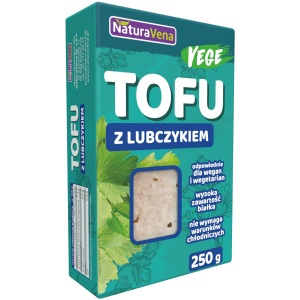 TOFU Z LUBCZYKIEM 250 g - NATURAVENA