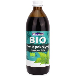 SOK Z POKRZYWY BIO 500 ml - NATURAVENA