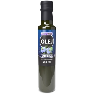 OLEJ Z CZARNUSZKI TŁOCZONY NA ZIMNO 250 ml - NATURAVENA