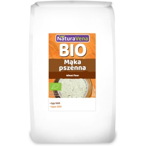MĄKA PSZENNA TYP 500 BIO 1 kg - NATURAVENA