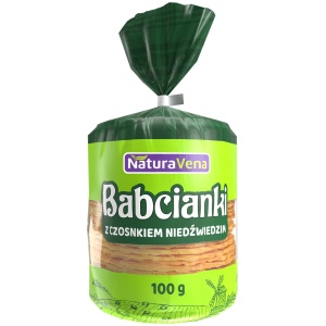 BABCIANKI Z CZOSNKIEM NIEDŹWIEDZIM 100 g - NATURAVENA