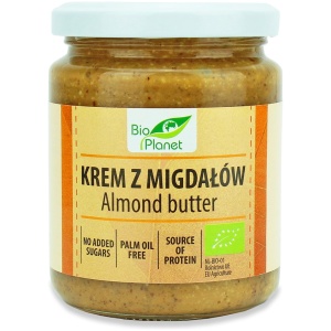 KREM Z MIGDAŁÓW PRAŻONYCH BIO 250 g - BIO PLANET