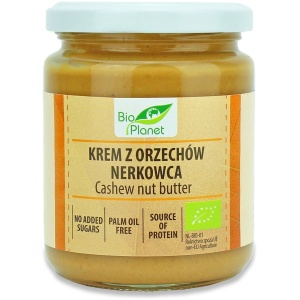 KREM Z ORZECHÓW NERKOWCA BIO 250 g - BIO PLANET
