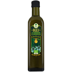 OLEJ Z CZARNUSZKI TŁOCZONY NA ZIMNO BIO 250 ml - DARY NATURY