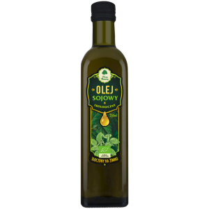 OLEJ SOJOWY TŁOCZONY NA ZIMNO BIO 250 ml - DARY NATURY