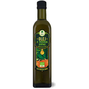 OLEJ Z PESTEK DYNI TŁOCZONY NA ZIMNO BIO 500 ml - DARY NATURY