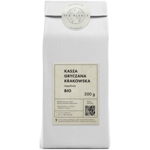 KASZA GRYCZANA KRAKOWSKA NIEPALONA BIO 500 g - THE PLANET