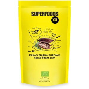 KAKAO ZIARNA SUROWE BIO 600 g - BIO PLANET